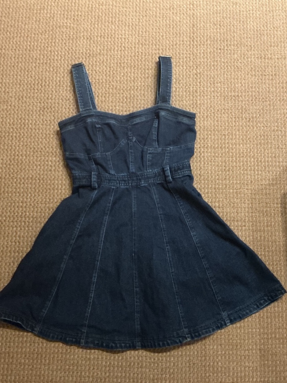 Free People denim mini dress